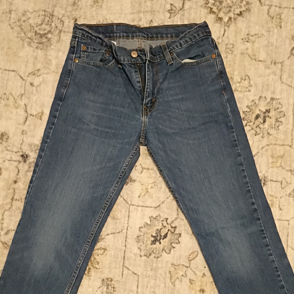 Levi's Men's Straight Blue Jeans